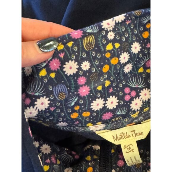 Matilda Jane Jacket Women Medium Navy‎ Blue A Million Little Things Coat Preppy - Picture 11 of 15